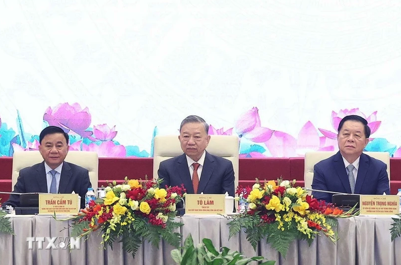 Tổng B&iacute; thư T&ocirc; L&acirc;m gặp mặt đại biểu tr&iacute; thức, nh&agrave; khoa học- Ảnh 3.