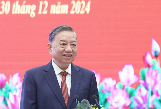 Tổng B&iacute; thư T&ocirc; L&acirc;m gặp mặt đại biểu tr&iacute; thức, nh&agrave; khoa học- Ảnh 2.
