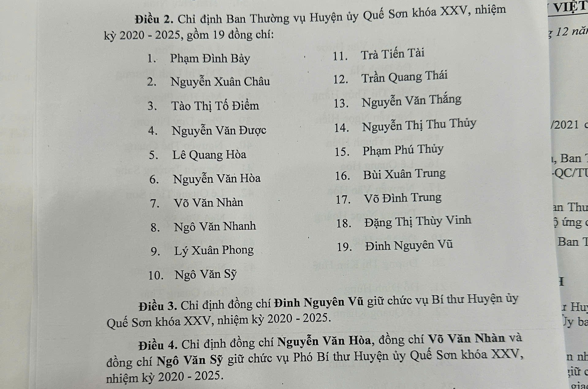 Quảng Nam c&ocirc;ng bố th&agrave;nh lập Đảng bộ huyện Quế Sơn- Ảnh 3.