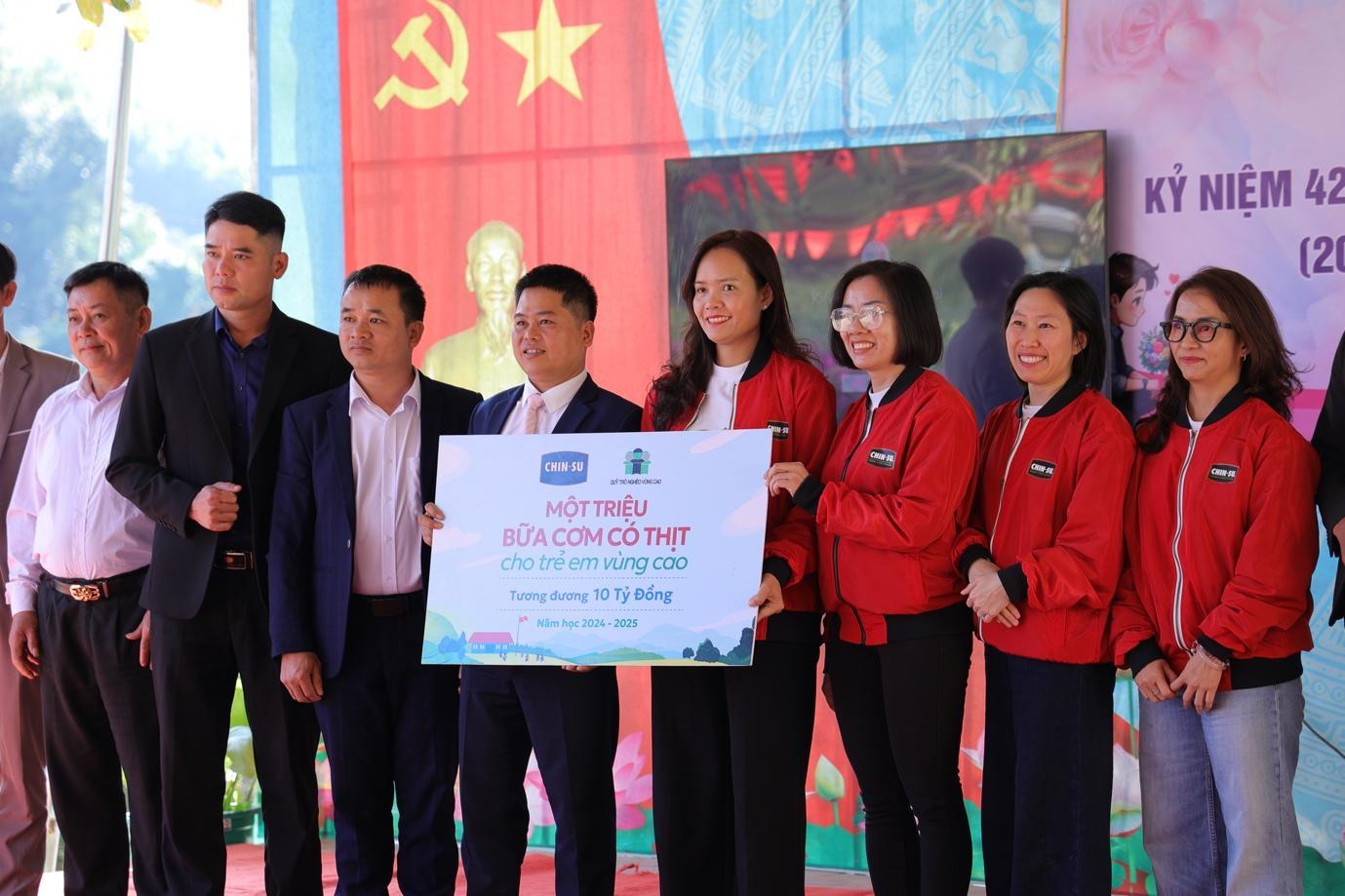 CHIN-SU ph&aacute;t động chiến dịch &ldquo;Một triệu bữa cơm c&oacute; thịt&rdquo; năm thứ 2- Ảnh 9.