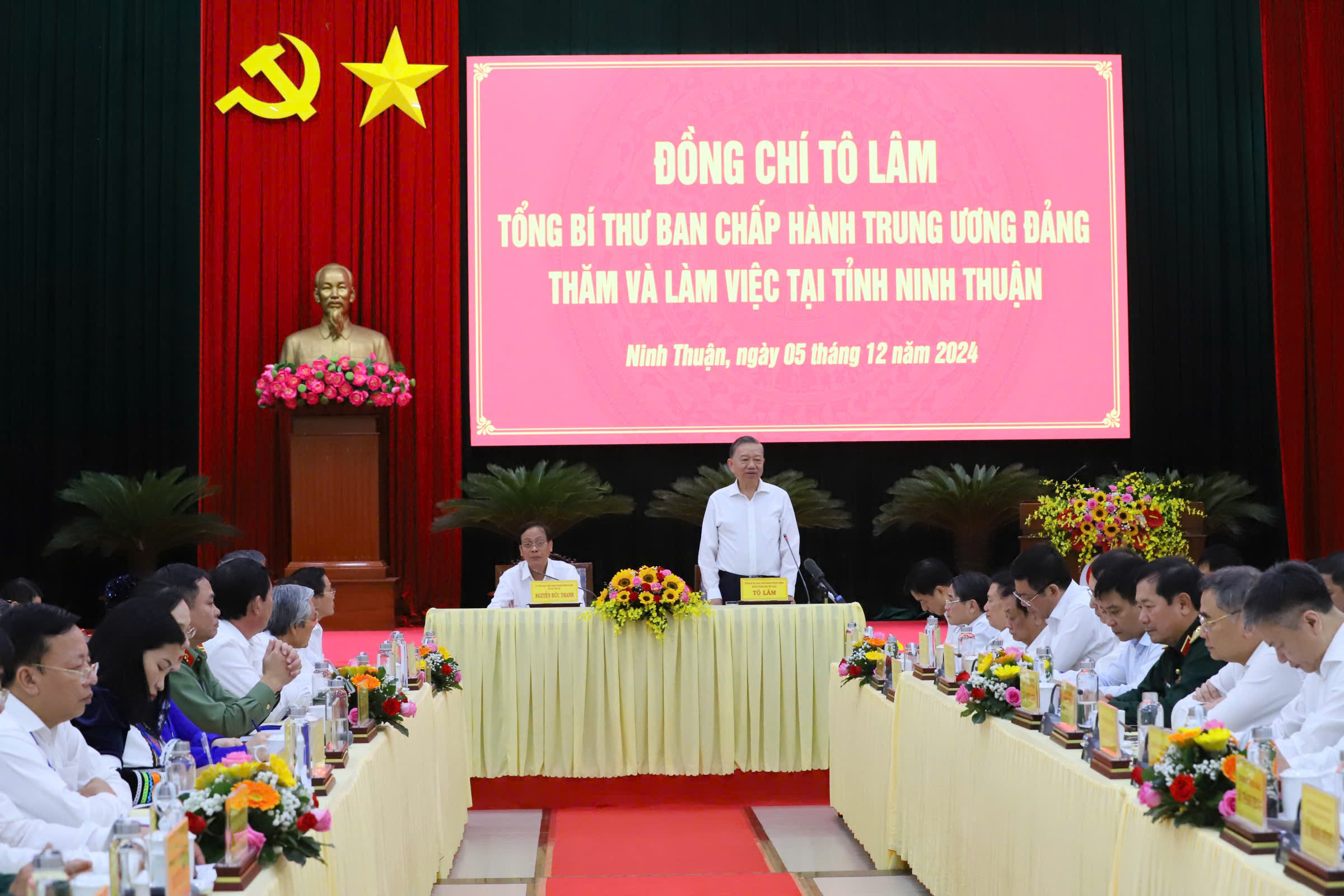Tổng B&iacute; thư T&ocirc; L&acirc;m: Chuẩn bị tốt c&aacute;c điều kiện để t&aacute;i khởi động Nh&agrave; m&aacute;y Điện hạt nh&acirc;n Ninh Thuận- Ảnh 1.