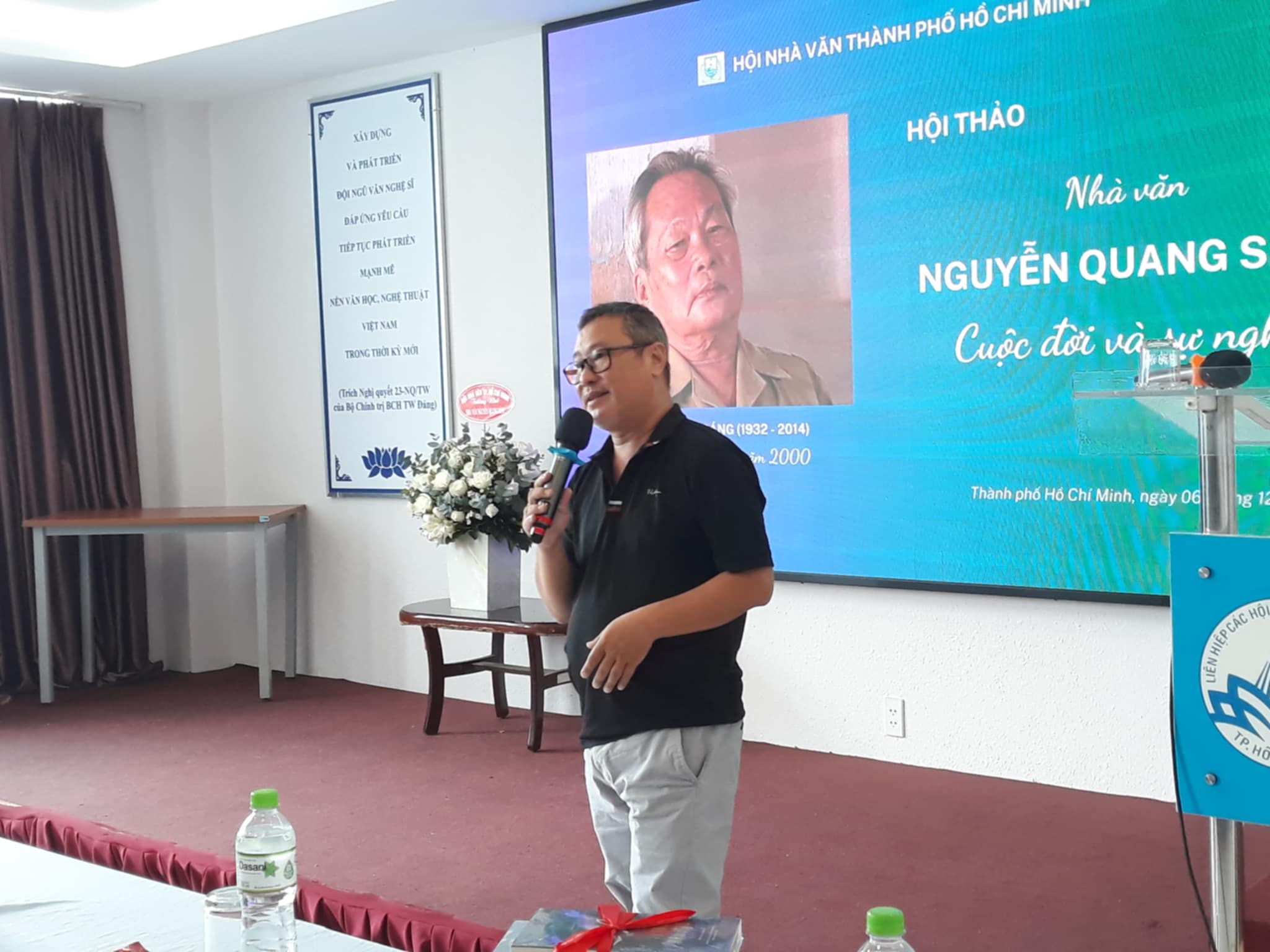 Đầy ắp kỷ niệm về nhà văn Nguyễn Quang Sáng
- Ảnh 3.