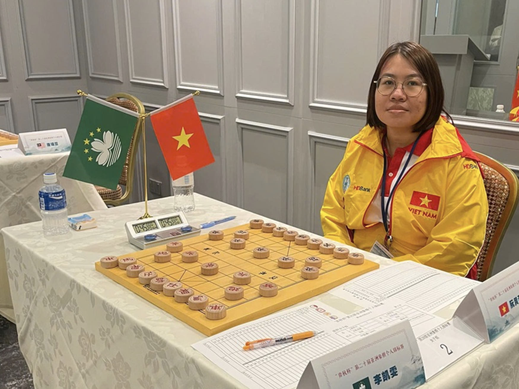 Nguyễn Ho&agrave;ng Yến gi&agrave;nh HCB cờ tướng c&aacute; nh&acirc;n nữ ch&acirc;u &Aacute;- Ảnh 2.