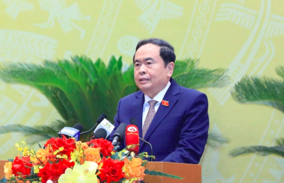 Chủ tịch Quốc hội: Mong H&agrave; Nội đi đầu trong sắp xếp, kiện to&agrave;n tổ chức bộ m&aacute;y- Ảnh 1.
