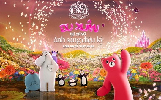Ice Jungle Phú Quốc: Du Xuân tại "Xứ sở ánh sáng diệu kỳ"