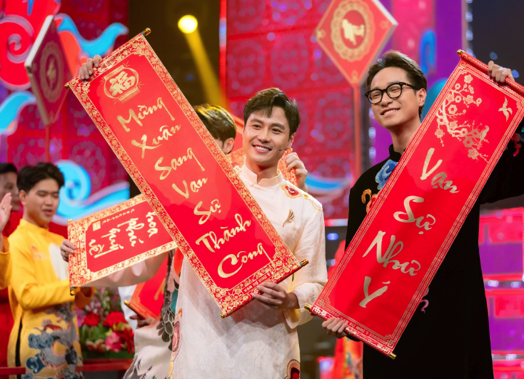Quang Thắng, Vân Dung tung hứng duyên dáng trong "Gala cười"
- Ảnh 4.