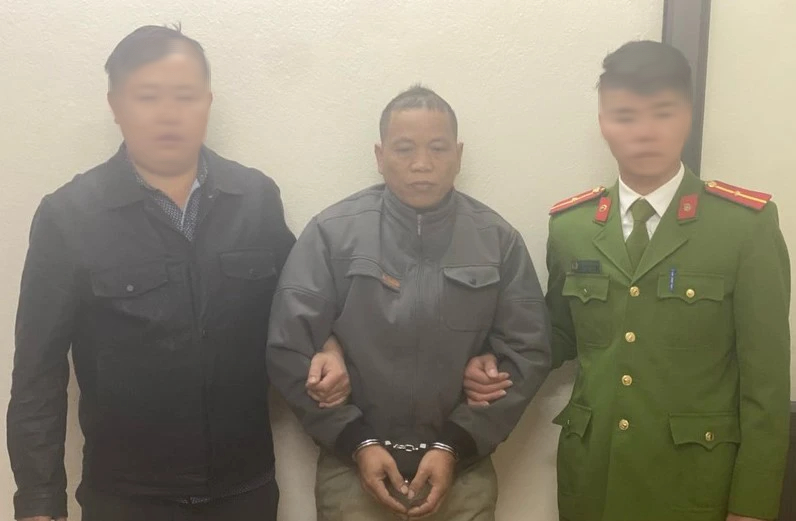 Về nhà ăn Tết, đối tượng truy nã nguy hiểm bị bắt- Ảnh 1.