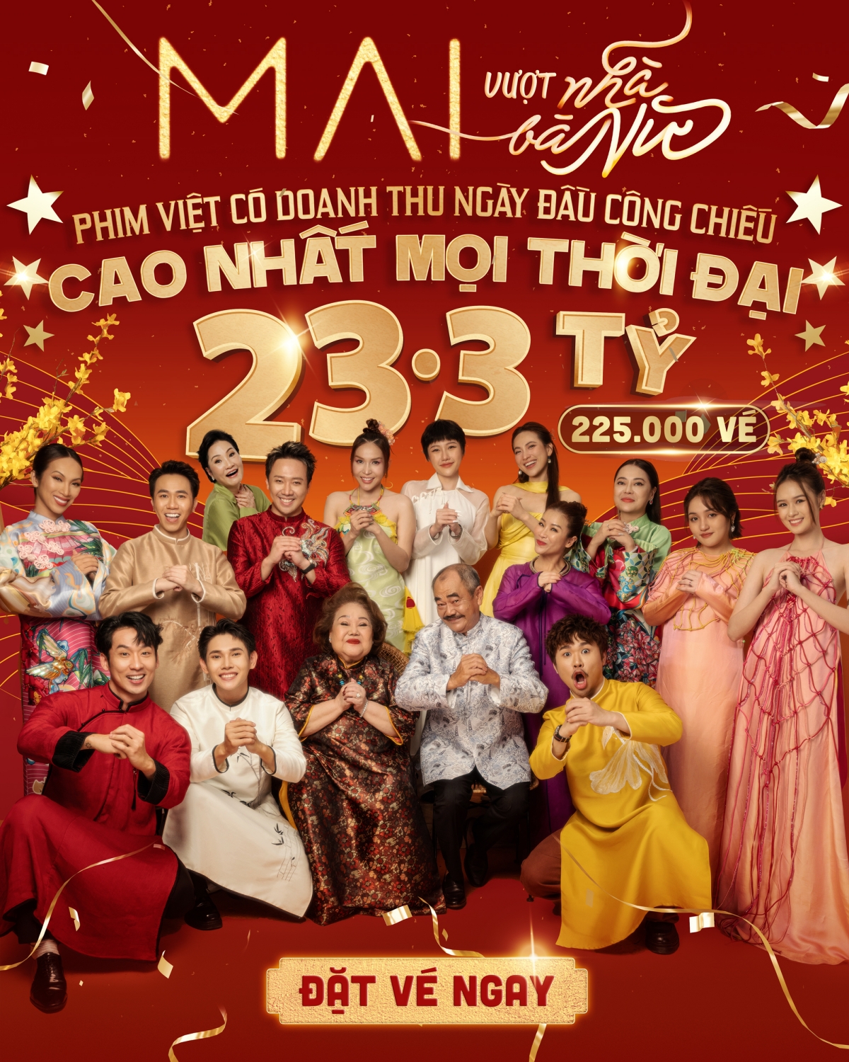 Phim "Sáng đèn" dời lịch chiếu, "Mai" của Trấn Thành lập kỷ lục- Ảnh 3.
