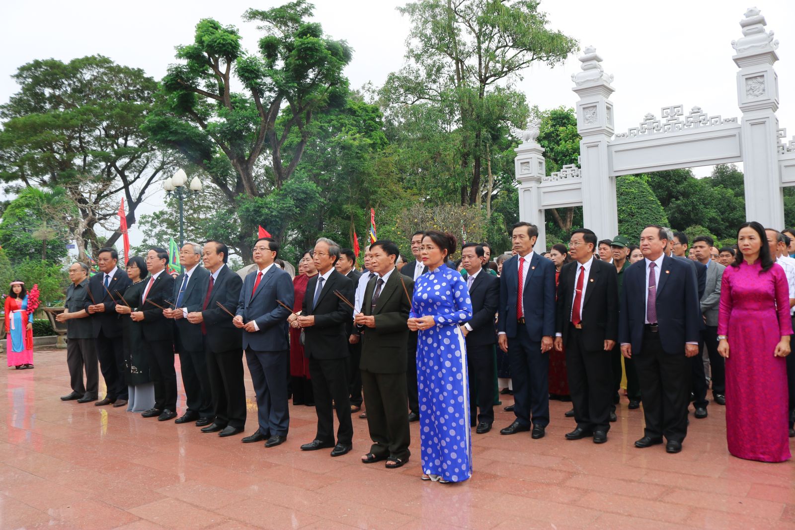 B&igrave;nh Định tổ chức trọng thể lễ kỷ niệm 235 năm chiến thắng Ngọc Hồi - Đống Đa- Ảnh 1.