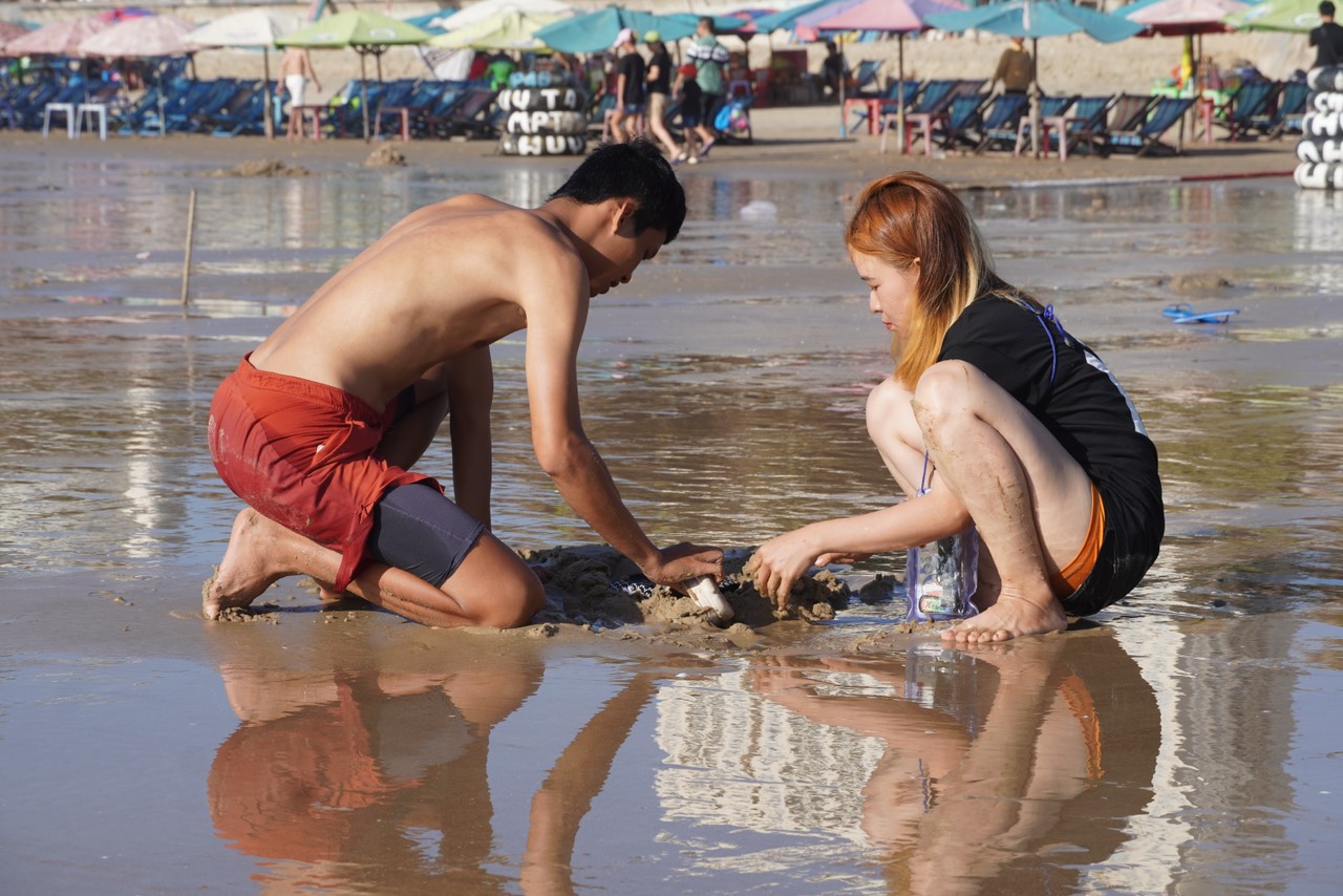 Bất ngờ với biển Vũng T&agrave;u trong ng&agrave;y cuối kỳ nghỉ Tết- Ảnh 2.