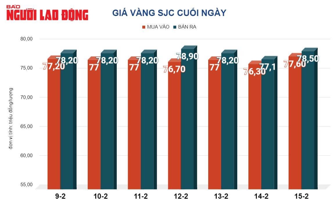 Giá vàng hôm nay, 16-2: Tăng trở lại- Ảnh 2.