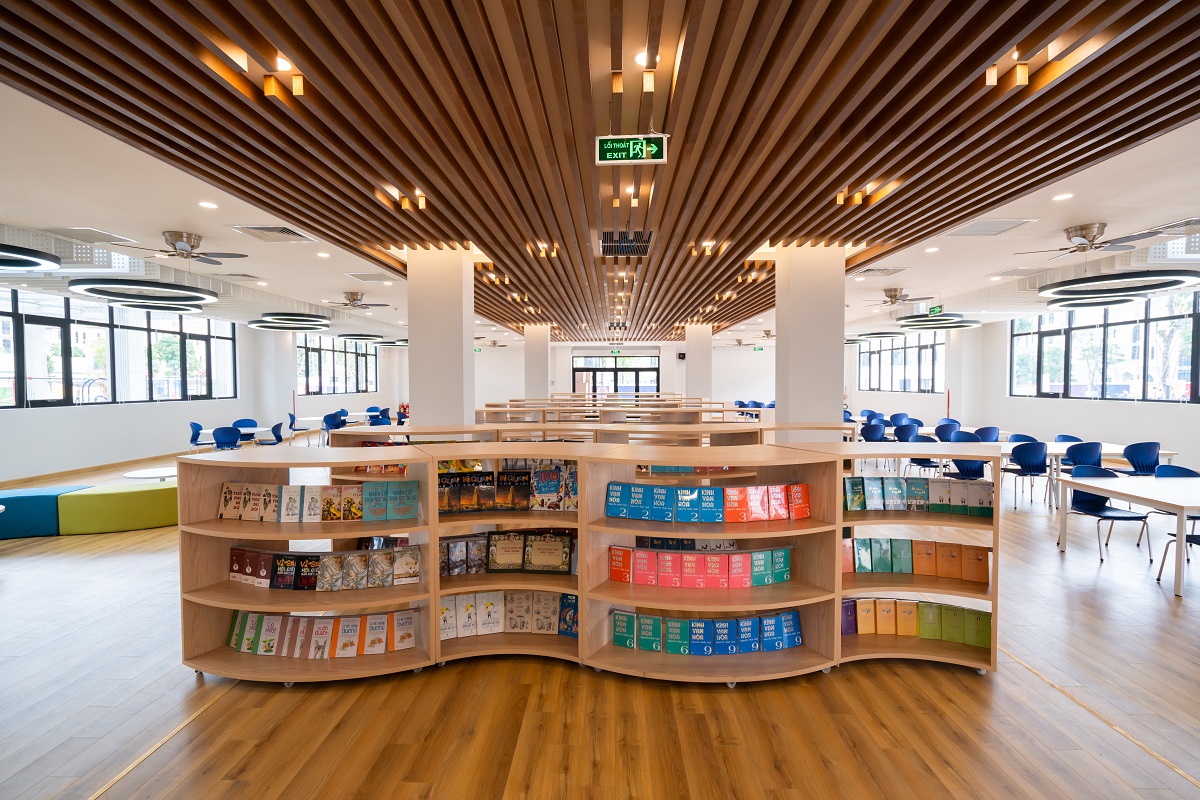 M&ocirc;i trường học tập gi&aacute;o dục tại Vinschool được đầu tư cơ sở vật chất v&agrave; trang thiết bị hiện đại
