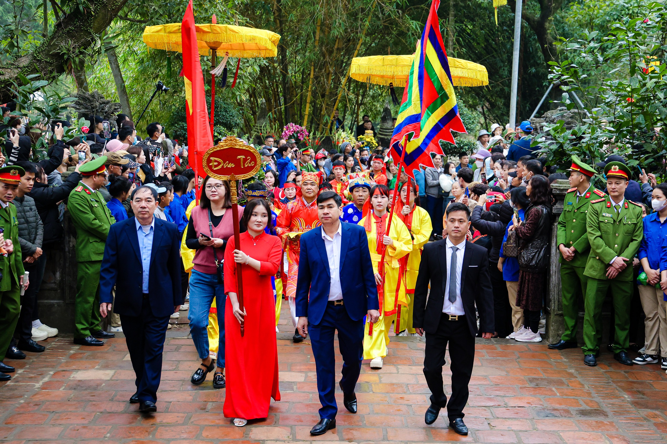 Khai hội Gióng đền Sóc năm 2024- Ảnh 16.