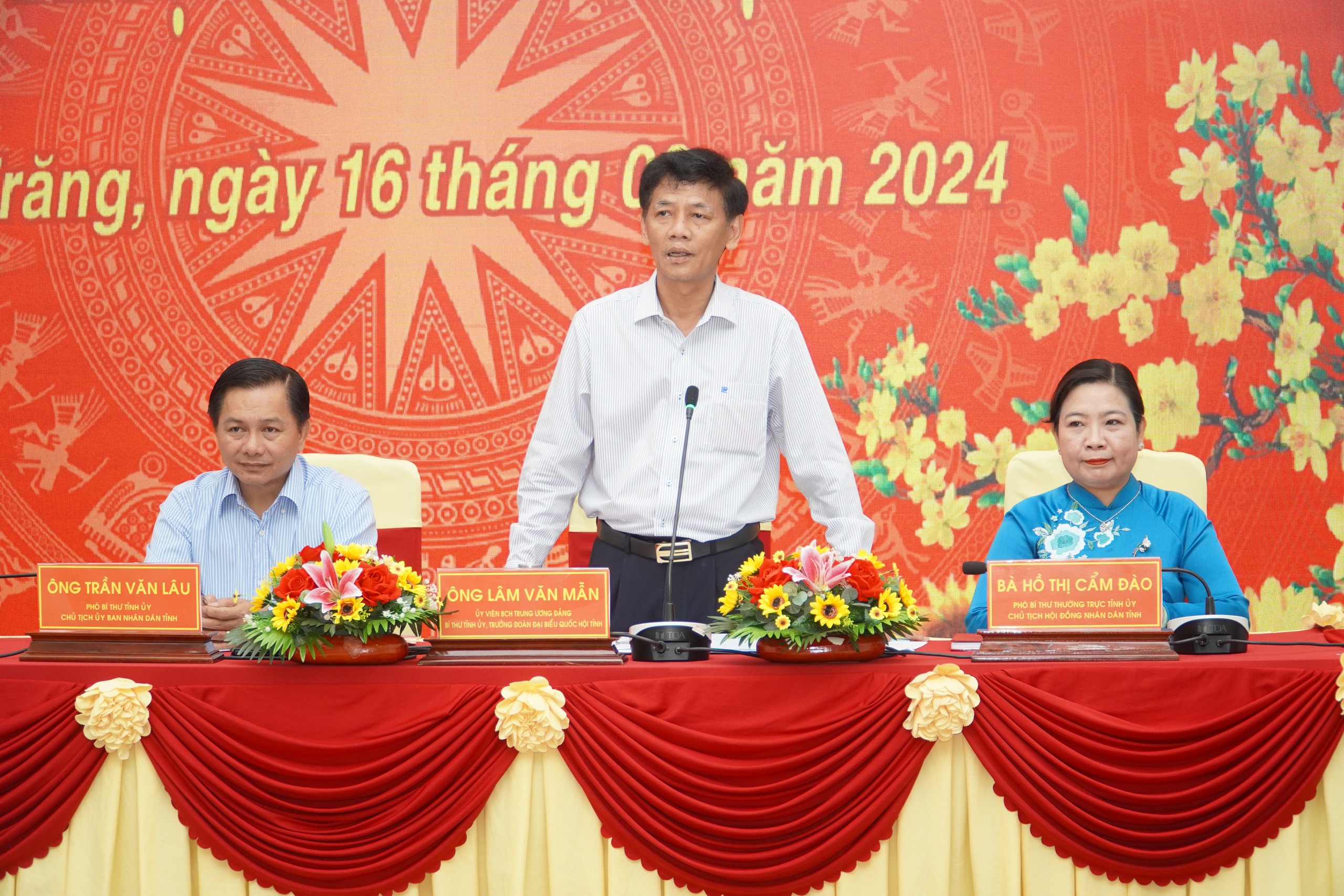 Lời ph&aacute;t biểu ch&acirc;n th&agrave;nh của l&atilde;nh đạo tỉnh S&oacute;c Trăng - Ảnh 3.