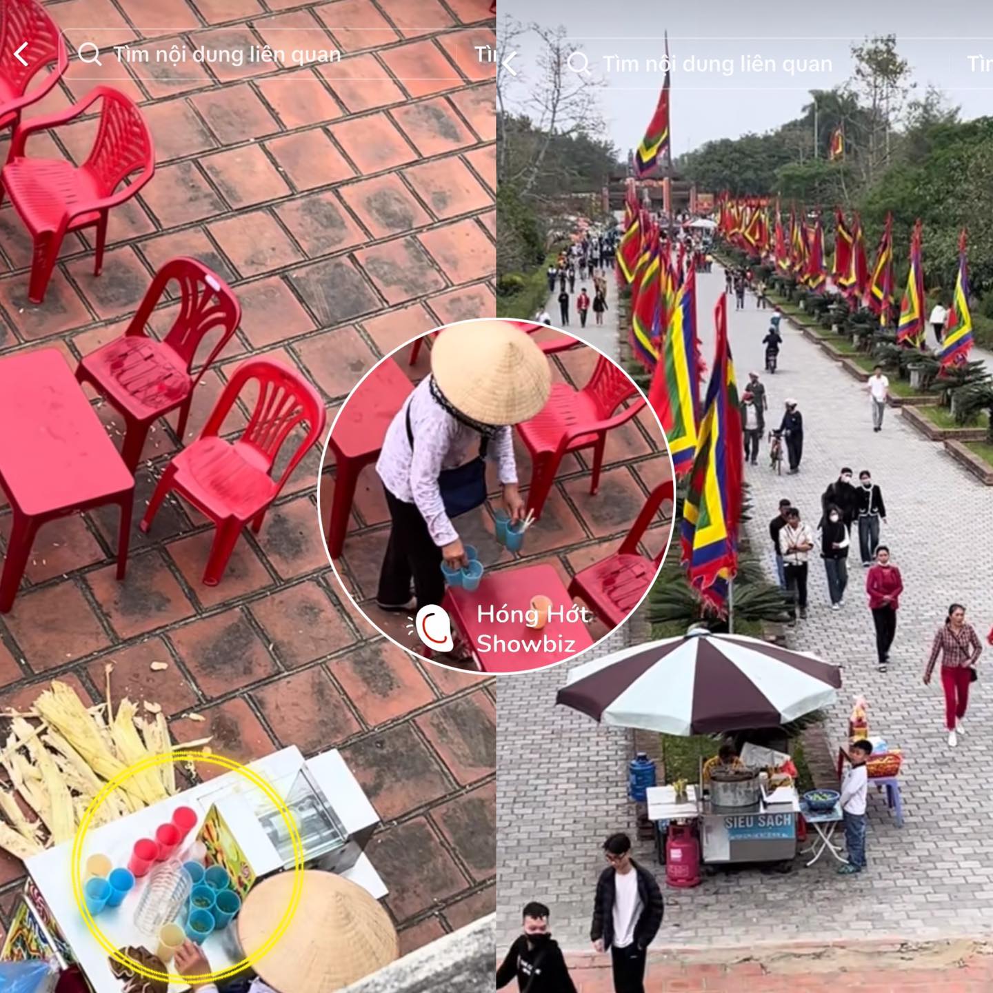 X&ocirc;n xao th&ocirc;ng tin qu&aacute;n nước m&iacute;a ở Đền Trần tận dụng nước uống thừa để b&aacute;n- Ảnh 1.