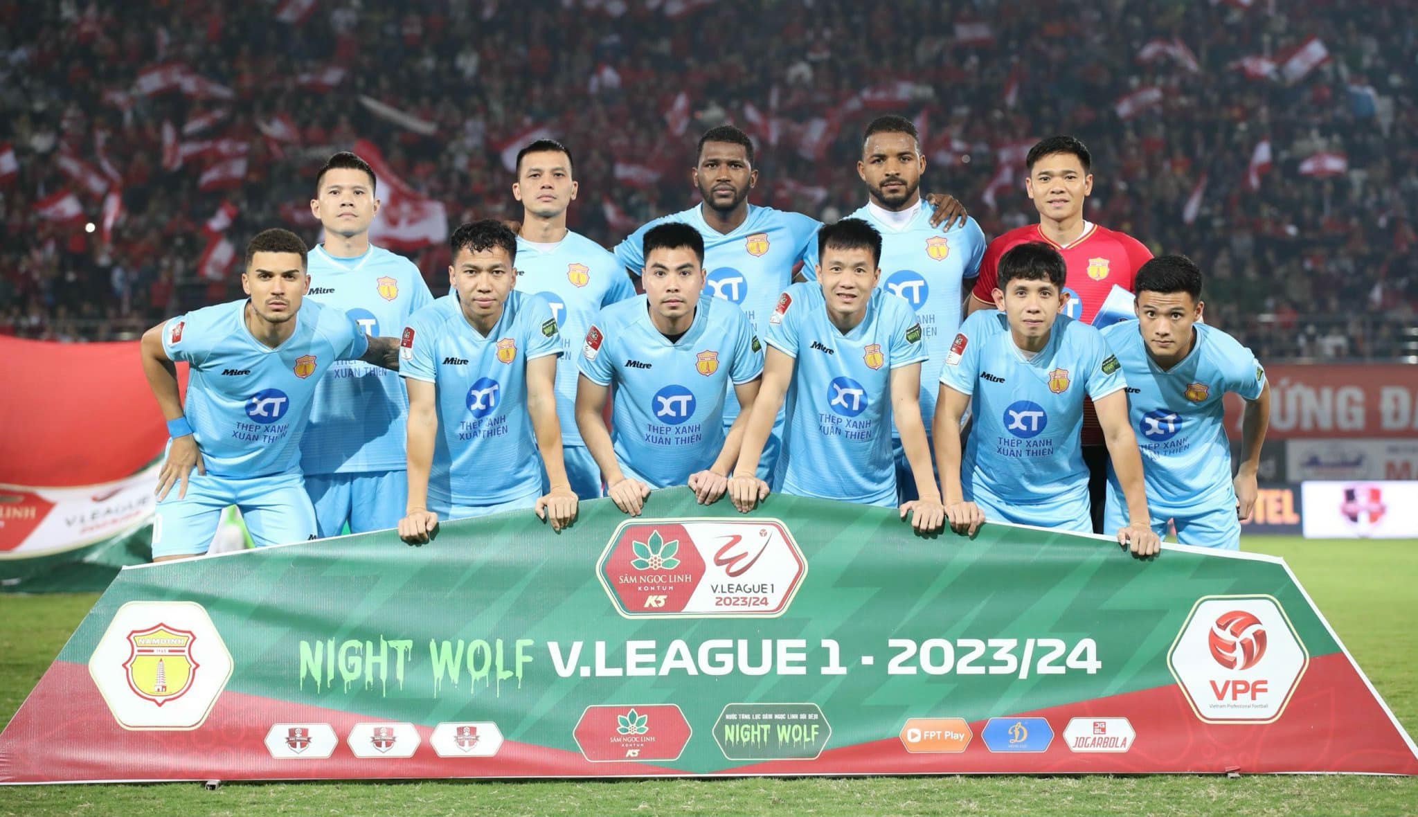 Thắng đậm Hải Ph&ograve;ng, CLB Nam Định vững ng&ocirc;i đầu V-League- Ảnh 1.