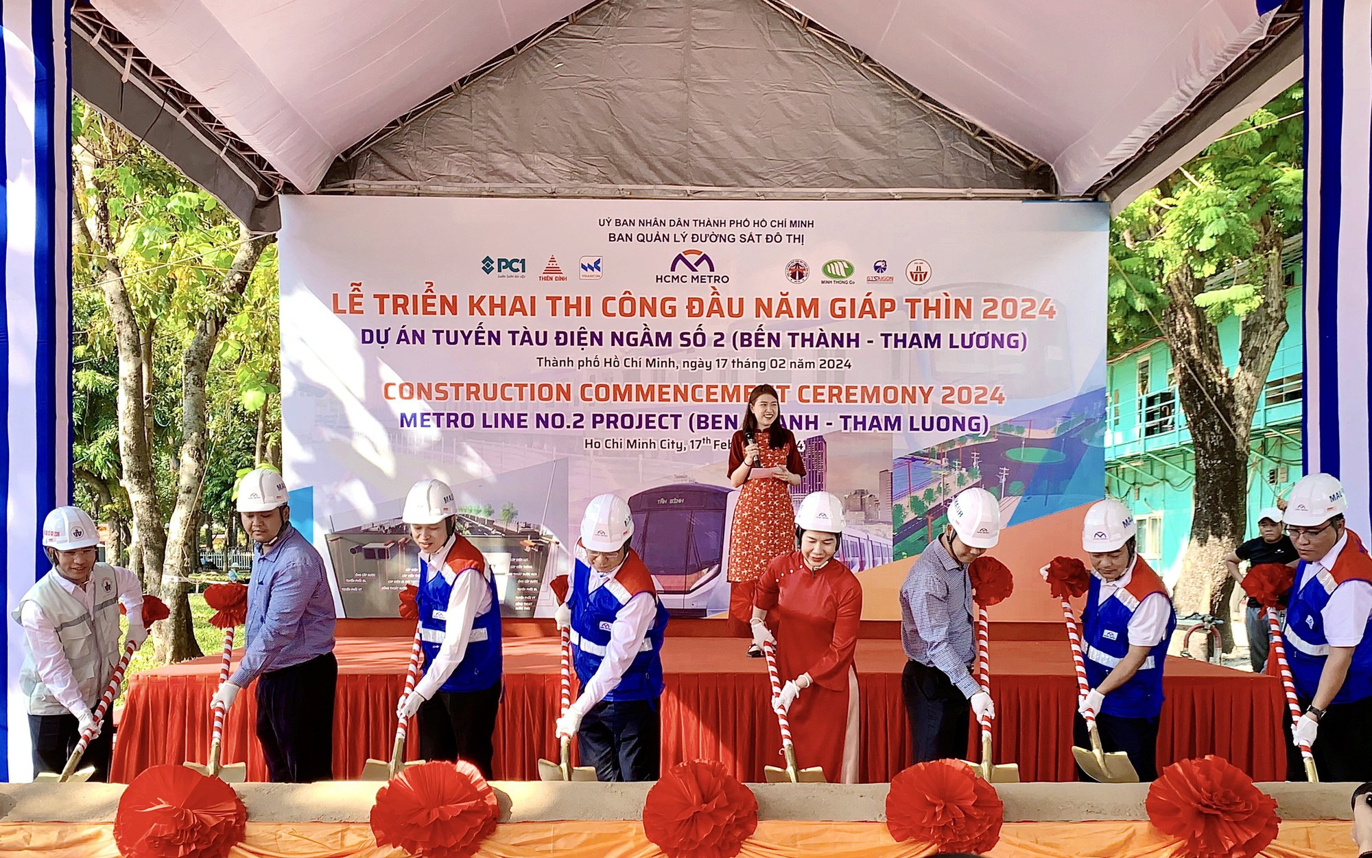 TP HCM: Tuyến metro số 2 đã đủ điều kiện thi công đồng loạt