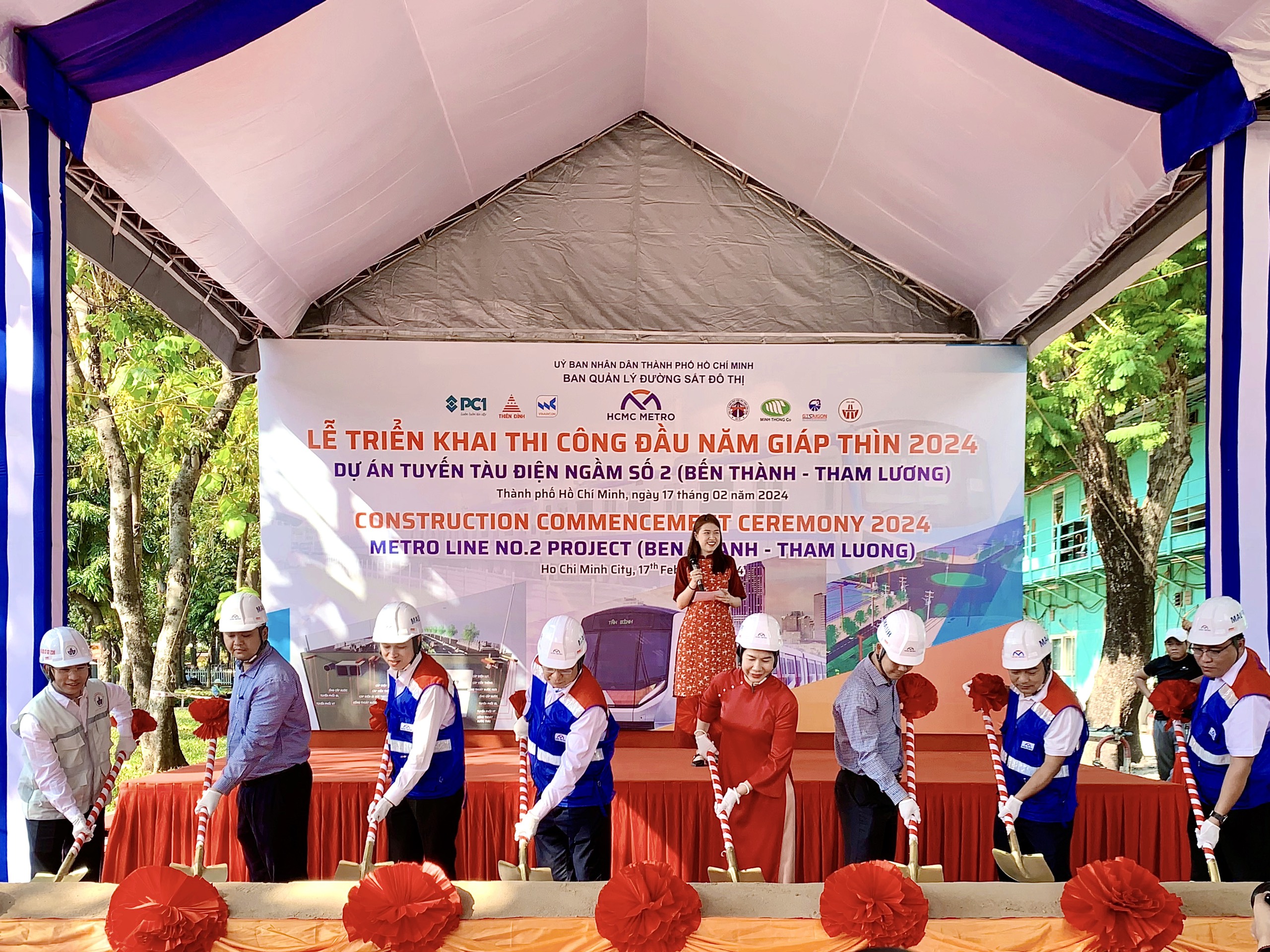 TP HCM: Tuyến metro số 2 đã đủ điều kiện thi công đồng loạt- Ảnh 1.