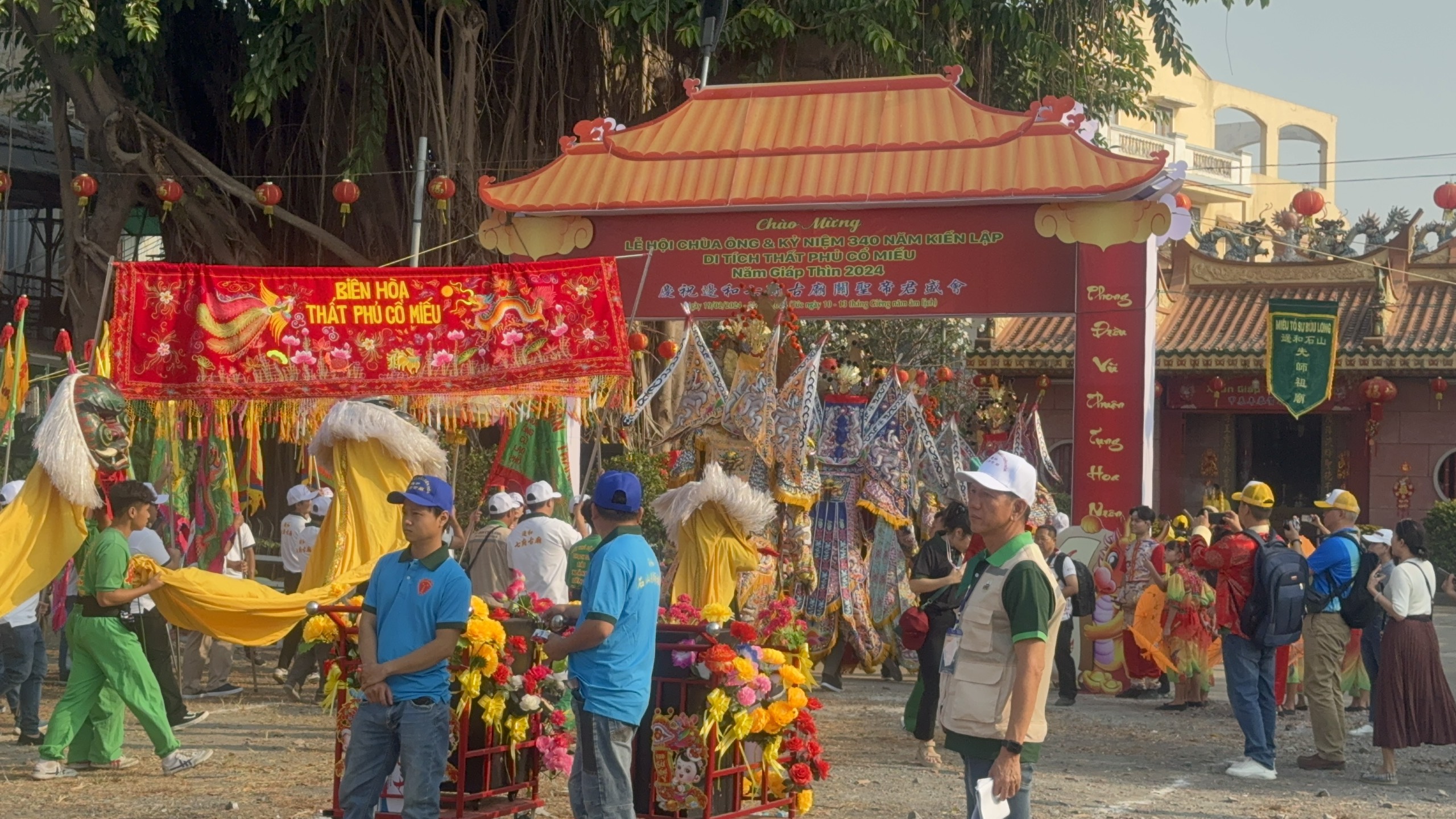 Gần 1.000 người tham gia lễ nghinh thần tr&ecirc;n s&ocirc;ng Đồng Nai- Ảnh 6.