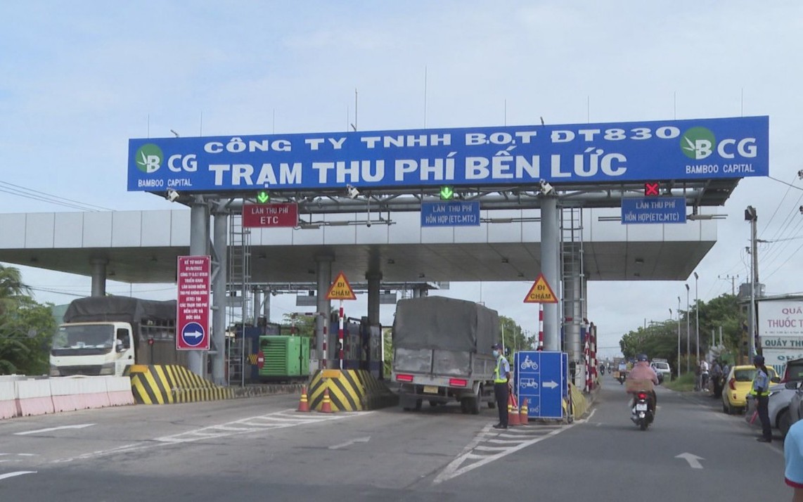 Điều chỉnh phí dịch vụ sử dụng đường bộ dự án BOT Đường tỉnh 830 về mức ban đầu