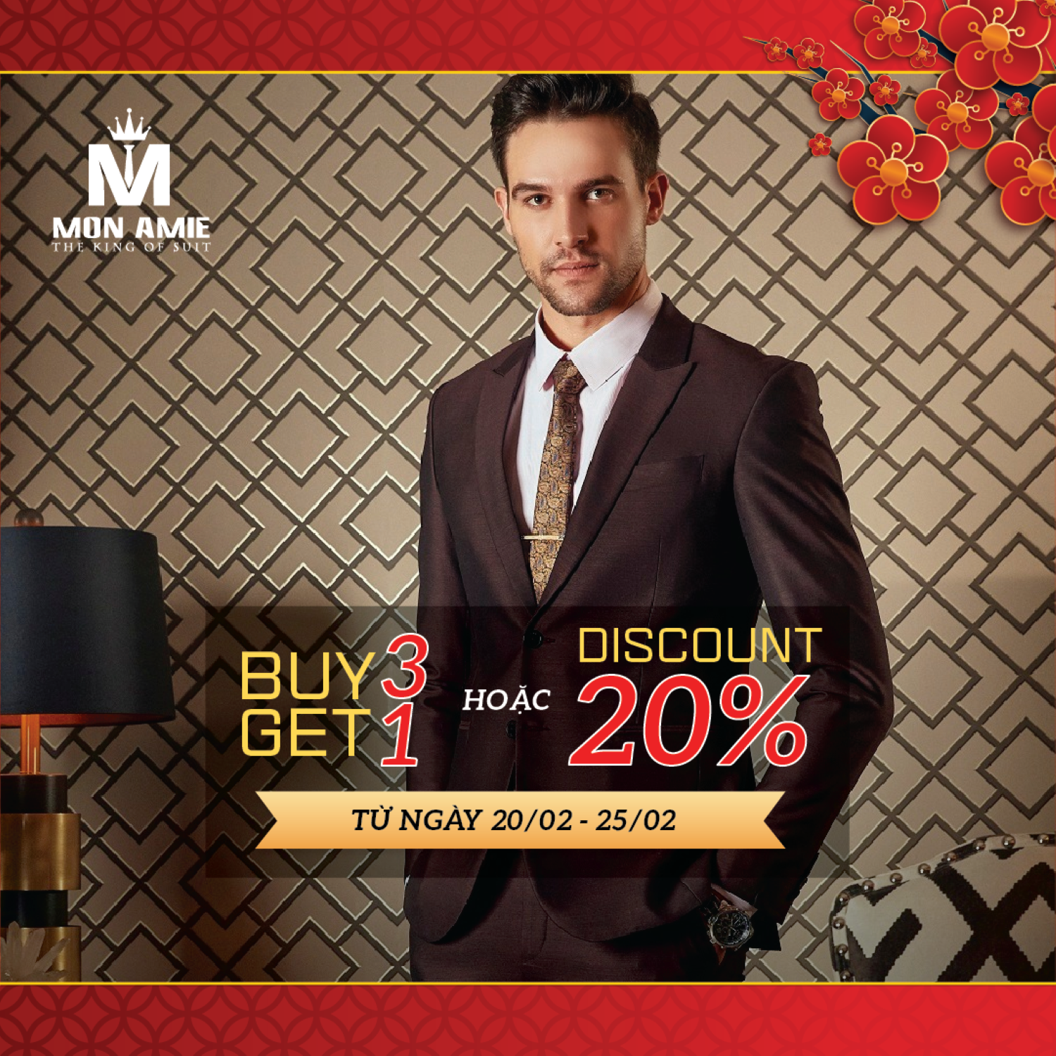 Mon Amie veston khuyến mãi lớn nhân dịp khai trương năm mới 2024- Ảnh 4.