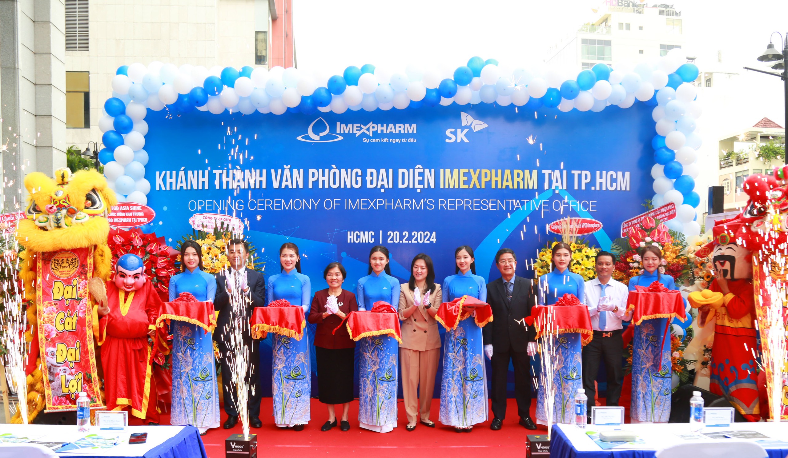 Imexpharm kh&aacute;nh th&agrave;nh văn ph&ograve;ng đại diện tại TP HCM- Ảnh 1.