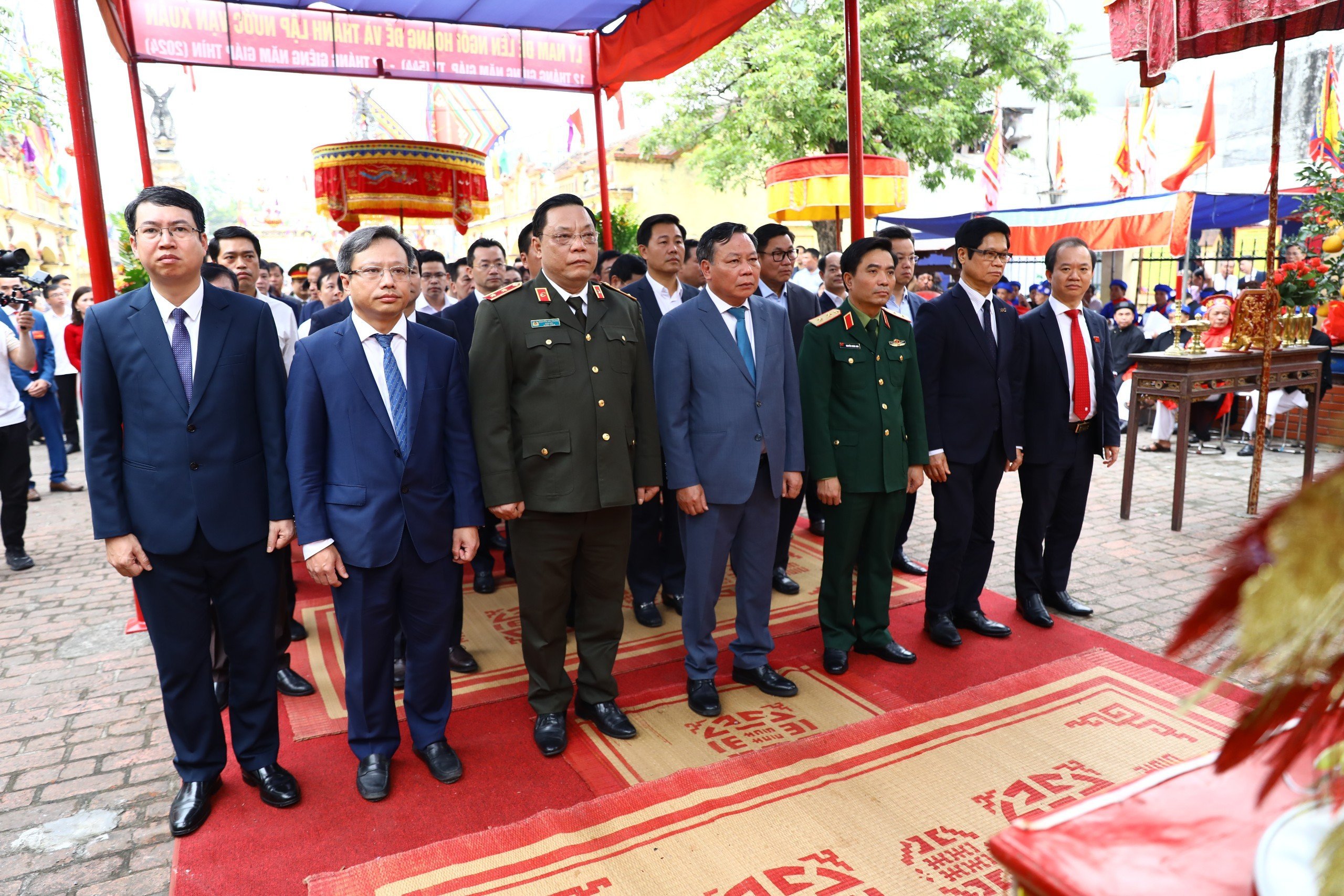 Khai hội Giang X&aacute; tri &acirc;n c&ocirc;ng lao của Ho&agrave;ng đế L&yacute; Nam Đế - Ảnh 2.