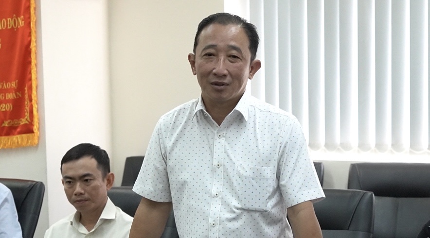 Đo&agrave;n c&ocirc;ng t&aacute;c tỉnh S&oacute;c Trăng thăm, l&agrave;m việc với B&aacute;o Người Lao Động- Ảnh 2.