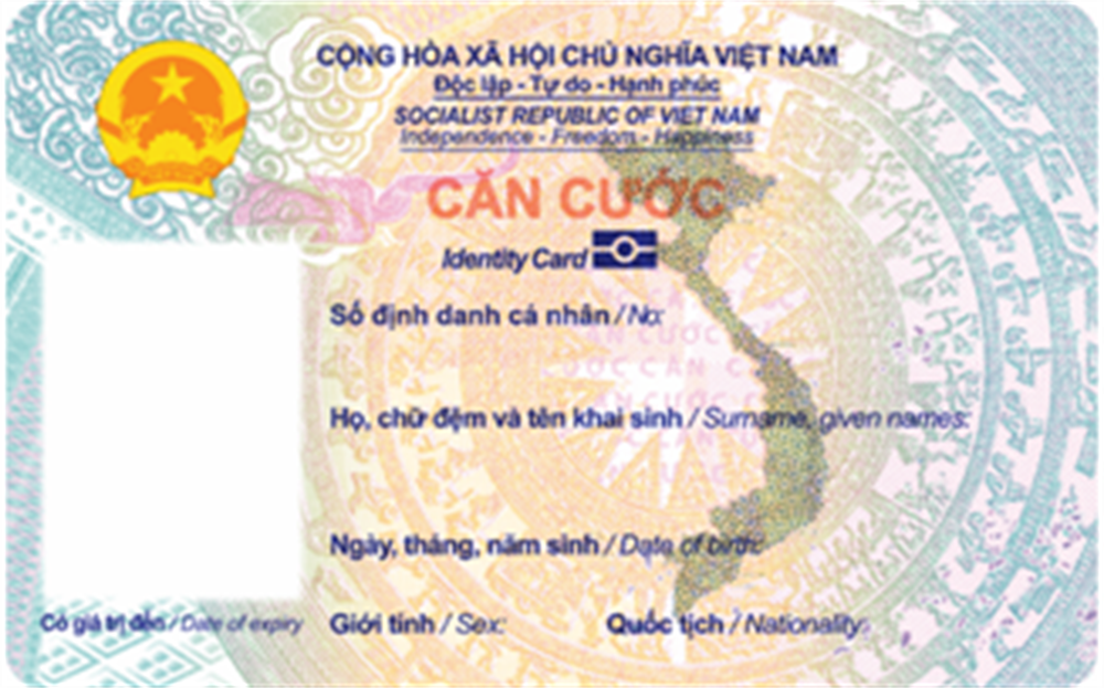 Bộ Công an đề xuất mẫu căn cước mới, nhiều thay đổi- Ảnh 1.