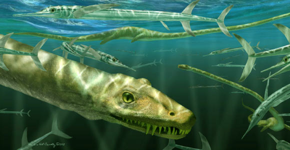 Trung Quốc: Lộ diện sinh vật lạ giống rồng v&agrave; qu&aacute;i vật hồ Loch Ness- Ảnh 2.