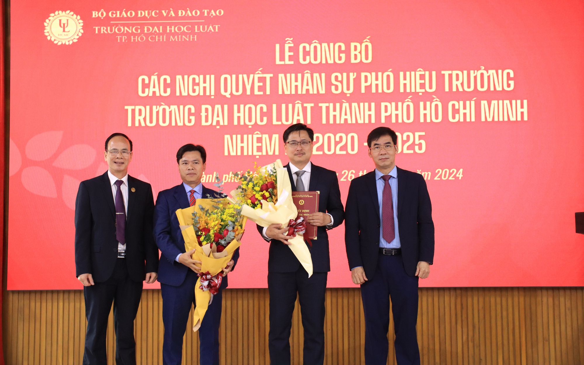 Đãi ngộ hấp dẫn dành cho giảng viên Trường ĐH Luật TP HCM