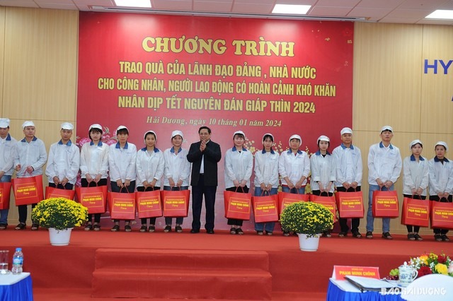 Tr&ecirc;n 10,5 triệu lượt đo&agrave;n vi&ecirc;n, người lao động được C&ocirc;ng đo&agrave;n chăm lo Tết- Ảnh 2.