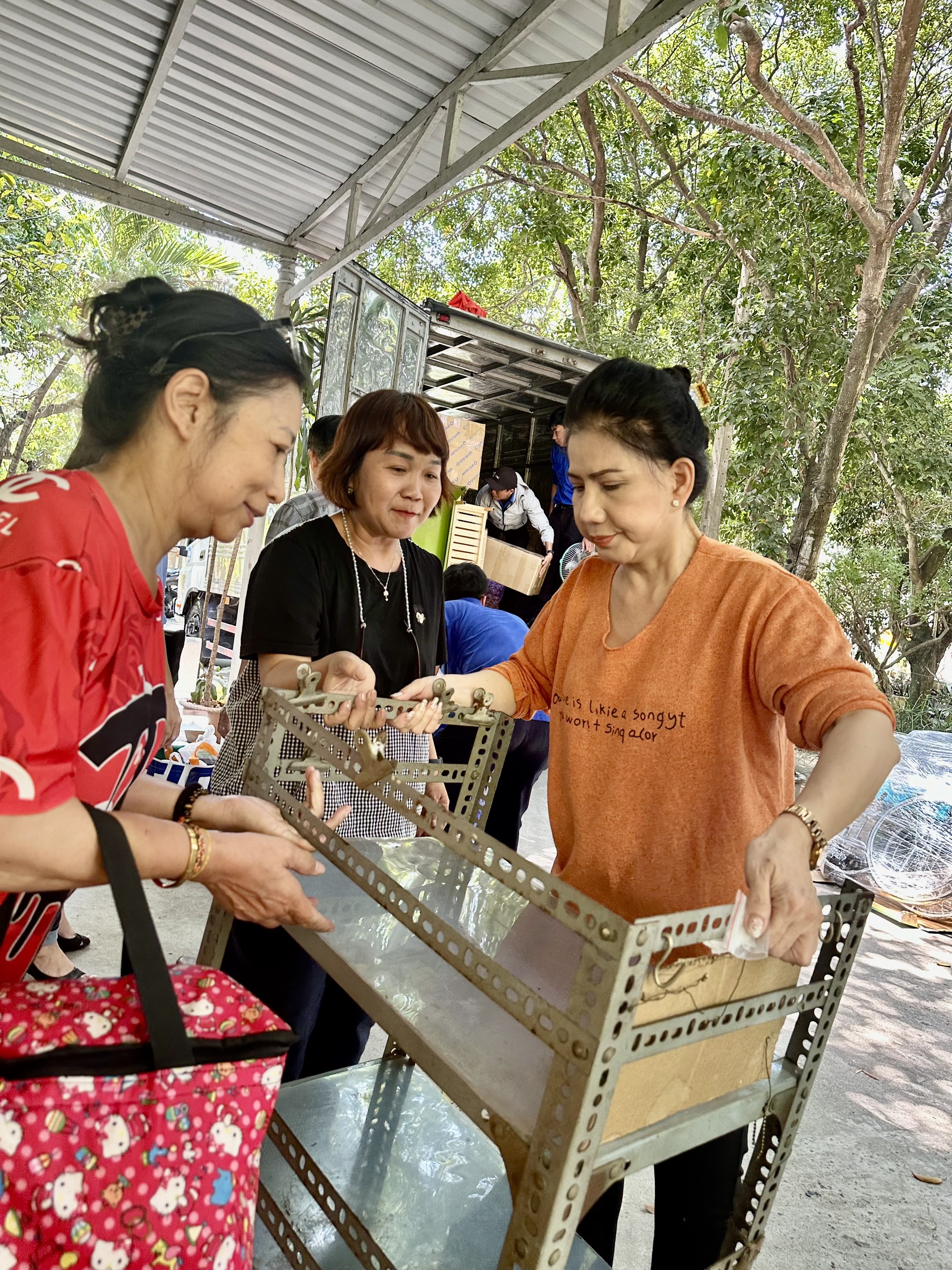 Mạc Can, Diệu Hiền, Huỳnh Thanh Tr&agrave; v&agrave; c&aacute;c nghệ sĩ l&atilde;o th&agrave;nh 