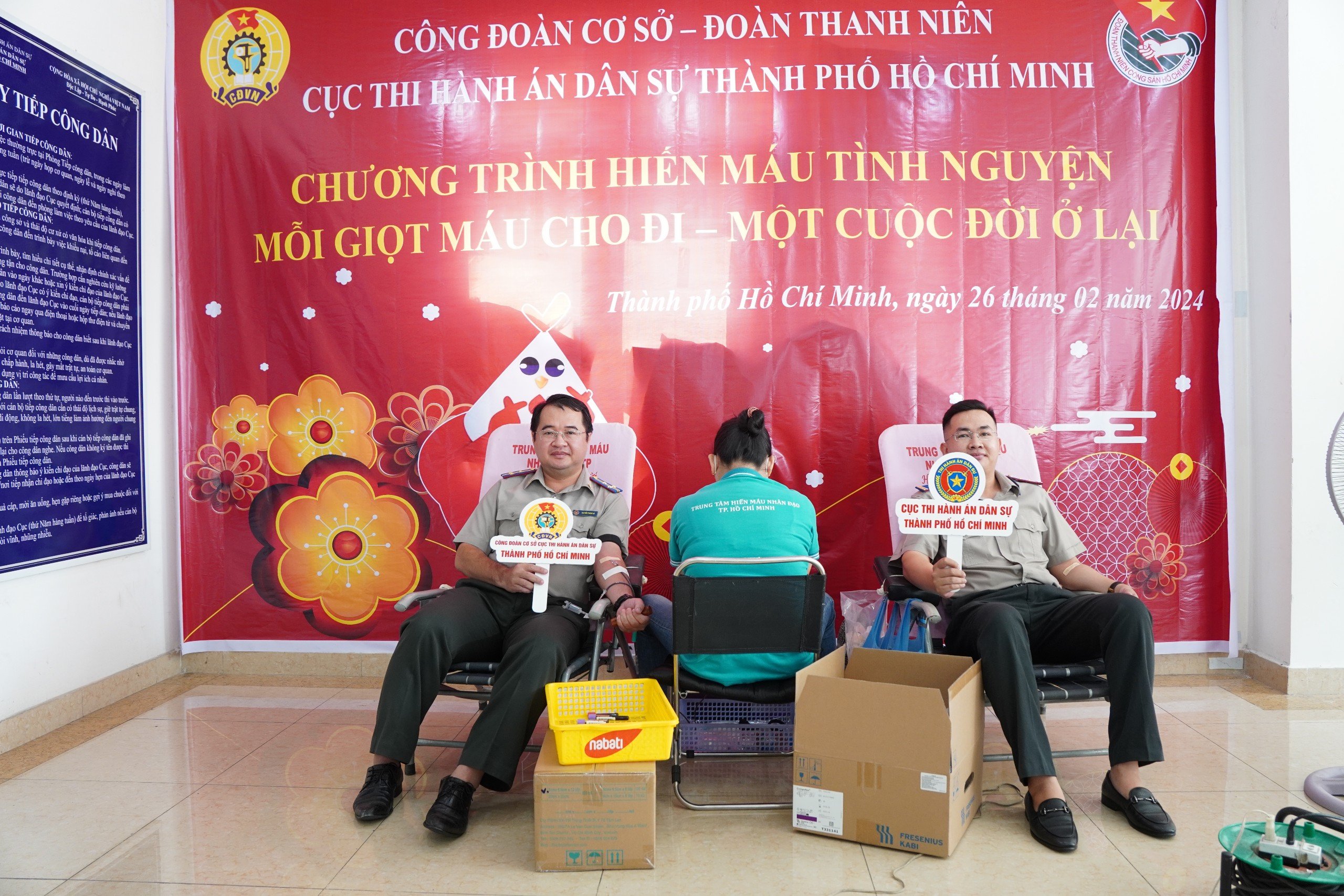 Cục THADS TP HCM tổ chức chương tr&igrave;nh hiến m&aacute;u năm 2024- Ảnh 1.