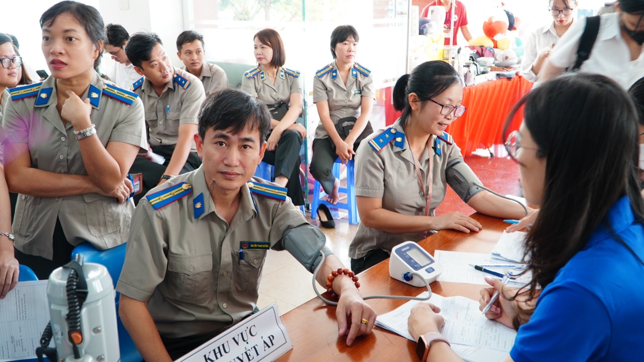 Cục THADS TP HCM tổ chức chương tr&igrave;nh hiến m&aacute;u năm 2024- Ảnh 2.