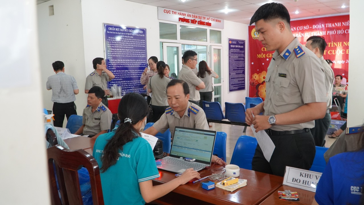 Cục THADS TP HCM tổ chức chương tr&igrave;nh hiến m&aacute;u năm 2024- Ảnh 4.