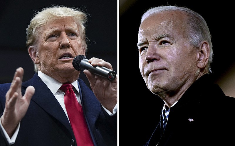 Tổng thống Joe Biden v&agrave; &ocirc;ng Donald Trump c&ugrave;ng nhận tin vui