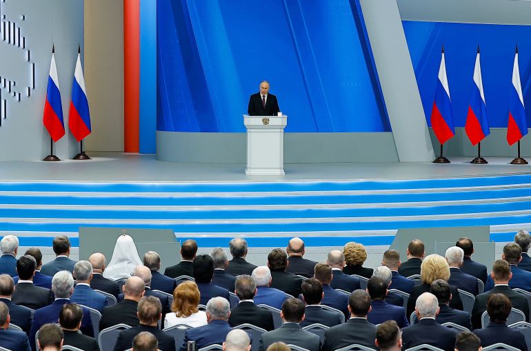 Đọc th&ocirc;ng điệp li&ecirc;n bang, Tổng thống Putin tiết lộ nhiều kế hoạch đặc biệt- Ảnh 2.