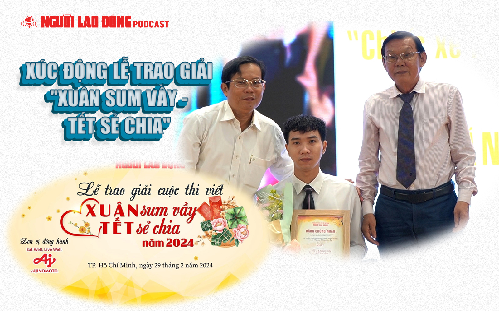 Xúc động lễ trao giải "Xuân sum vầy - Tết sẻ chia"