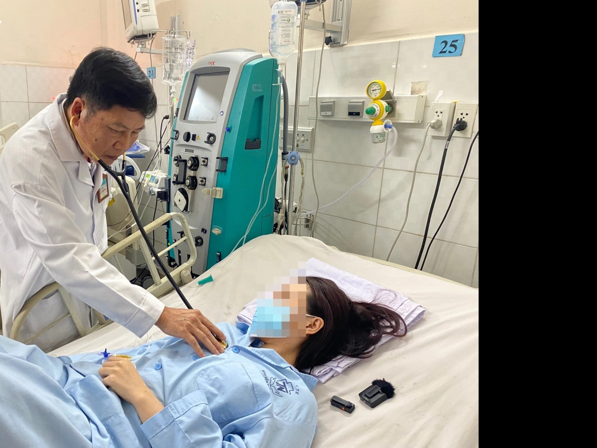 C&ocirc; g&aacute;i nhập viện cấp cứu sau 