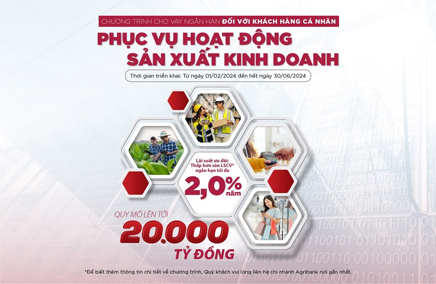 Agribank dành gần 60.000 tỉ đồng vốn ưu đãi triển khai các chương trình tín dụng lãi suất thấp- Ảnh 3.
