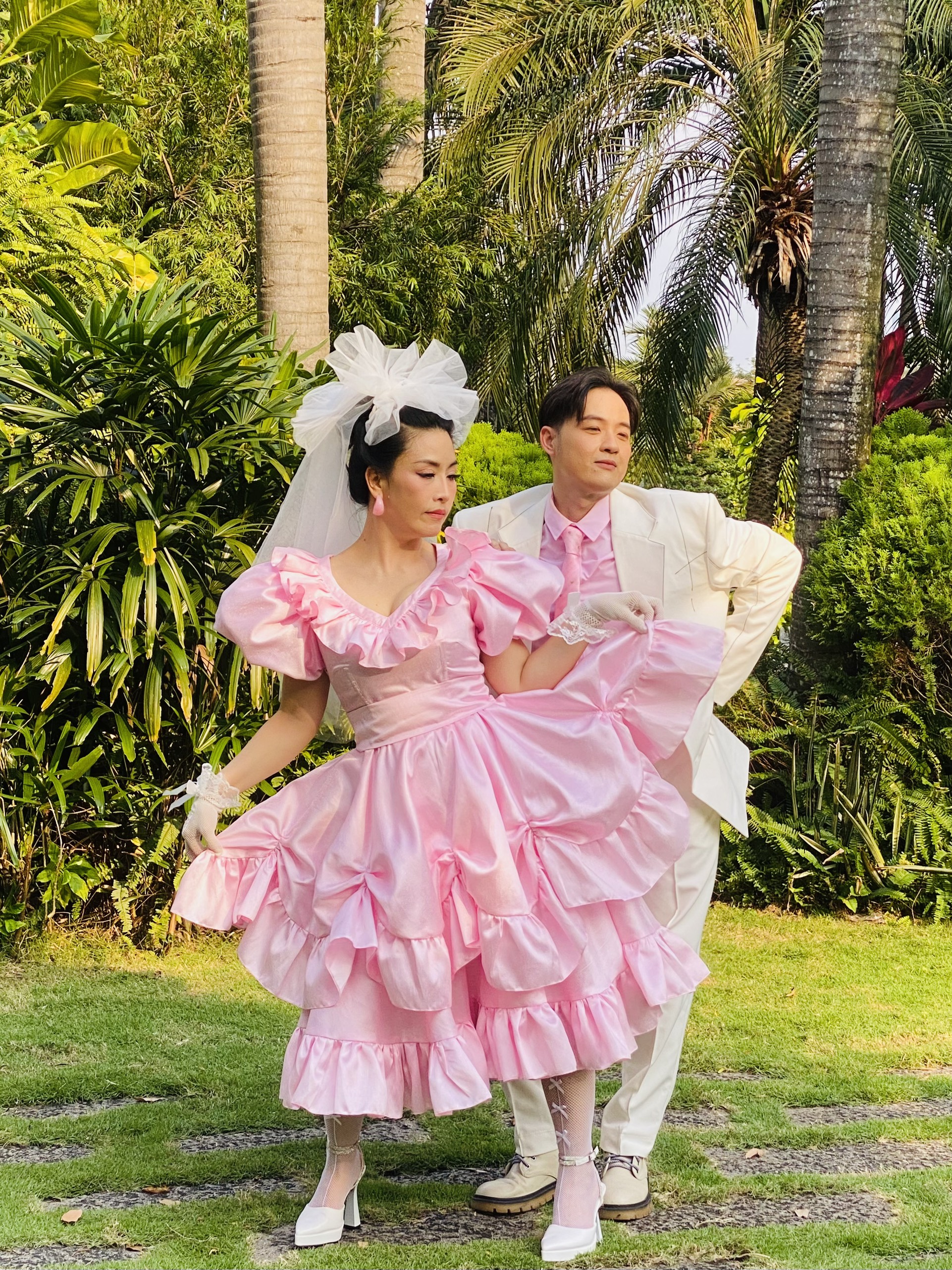 Thanh Duy v&agrave; Kiều Oanh đẹp đ&ocirc;i trong "N&ocirc;n cưới"- Ảnh 2.