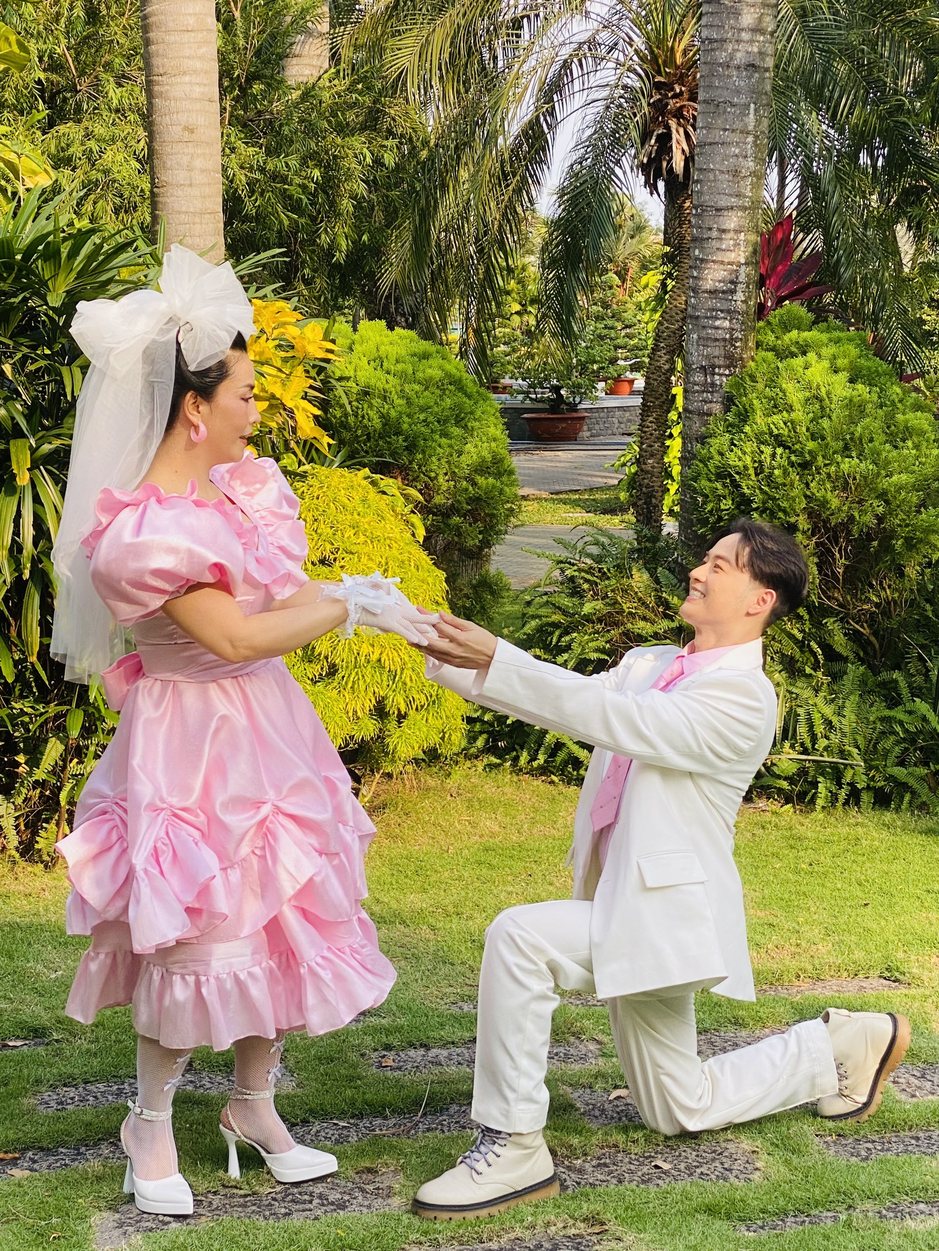 Thanh Duy v&agrave; Kiều Oanh đẹp đ&ocirc;i trong "N&ocirc;n cưới"- Ảnh 5.