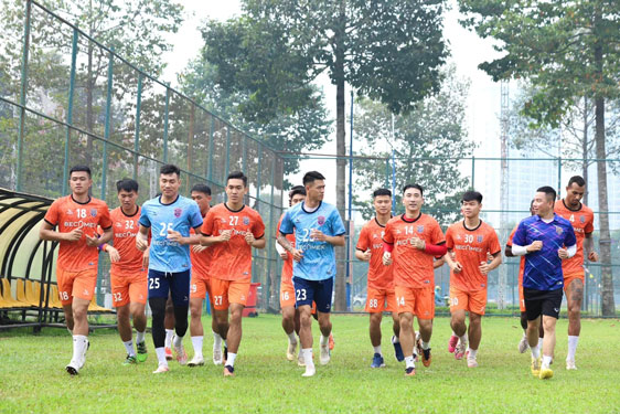 Các trụ cột hồi phục sẽ giúp B.Bình Dương sớm trở lại cuộc đua vô địch V-League Ảnh: CLB B.BÌNH DƯƠNG