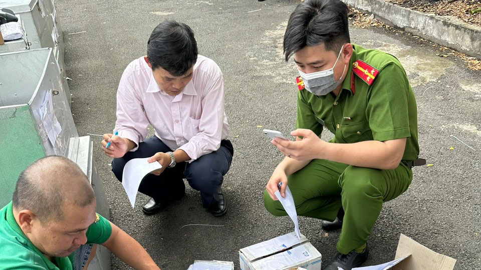 Cơ quan chức năng tiến hành xử lý tài sản của Nguyễn Thái Luyện và đồng phạm trong vụ án lừa đảo chiếm đoạt tài sản xảy ra tại Công ty Alibaba