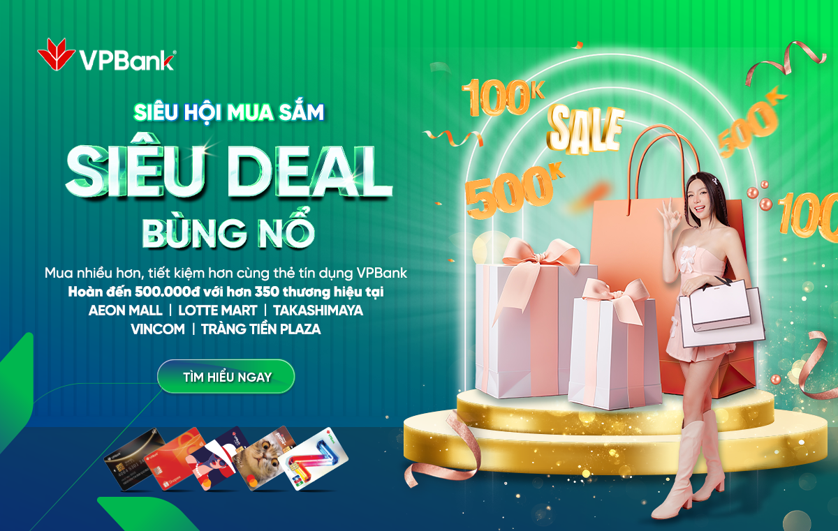 Thảnh thơi sắm Tết c&ugrave;ng loạt ưu đ&atilde;i từ thẻ t&iacute;n dụng VPBank- Ảnh 1.