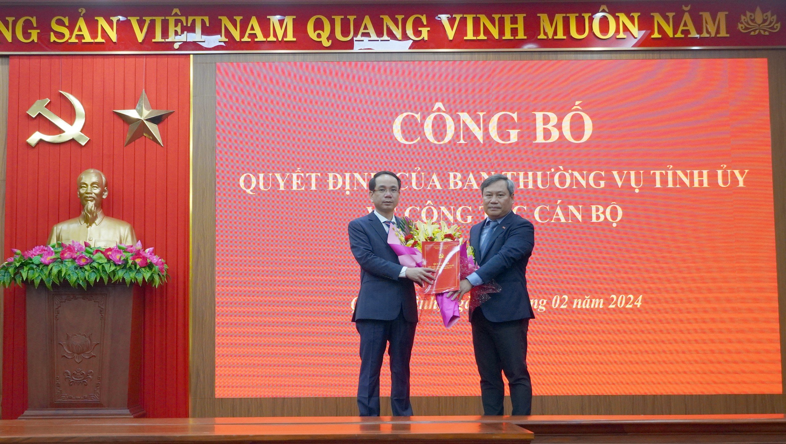 Ph&oacute; Chủ tịch tỉnh Quảng B&igrave;nh được điều động l&agrave;m Trưởng Ban D&acirc;n vận Tỉnh ủy- Ảnh 1.