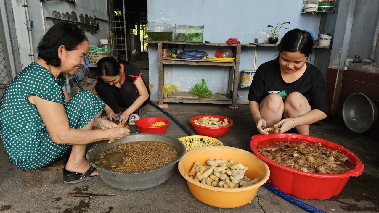 Mứt gừng nguyên củ, quyến rũ ngày quây quần- Ảnh 5.
