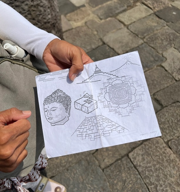 Borobudur&rsquo;s temple guides are from the local community and can be the temple&rsquo;s best advocates and sources of information. Photo: Penny Watson