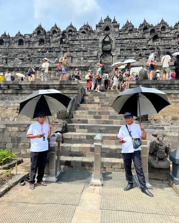 New security measures at the temple will prevent unauthorised stunts and help preserve the temple&rsquo;s culture and history. Photo: Penny Watson